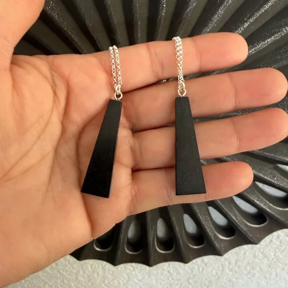 Zuni Multi Stones inlay Pendant Necklace - Picture 3 of 5